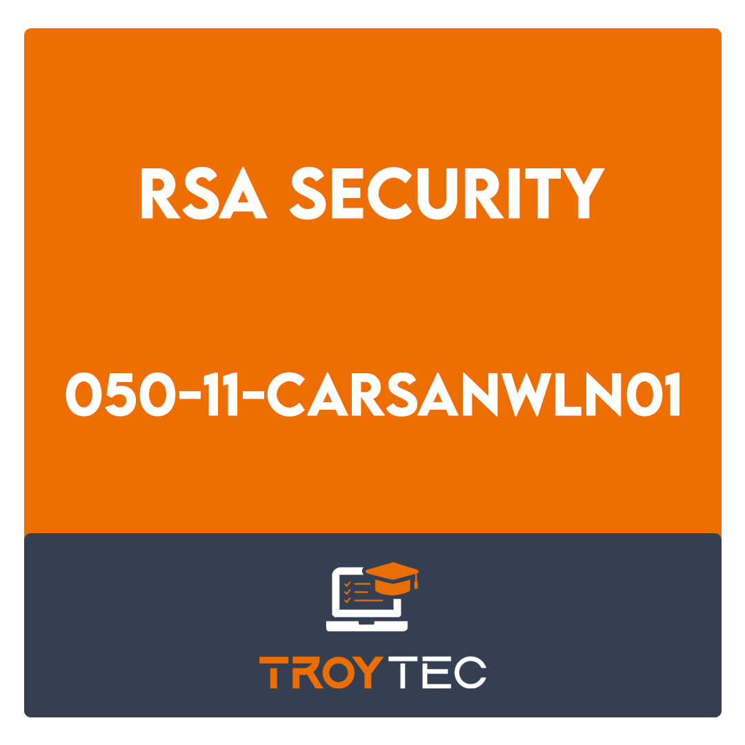 050-11-CARSANWLN01-RSA NetWitness Logs & Network Administrator Exam