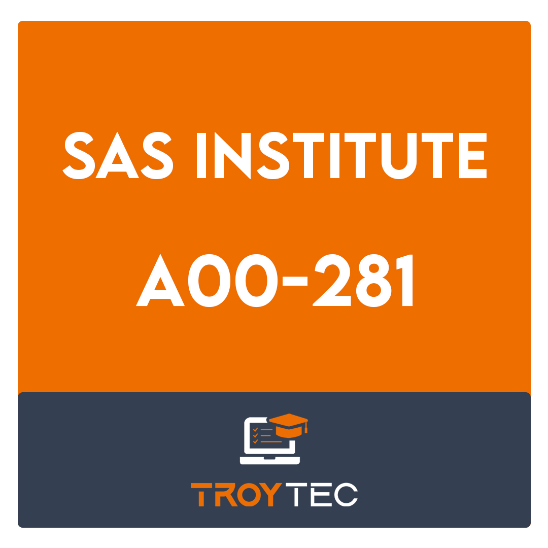A00-281-Clinical Trials Programming Using SAS 9 Accelerated Version Exam