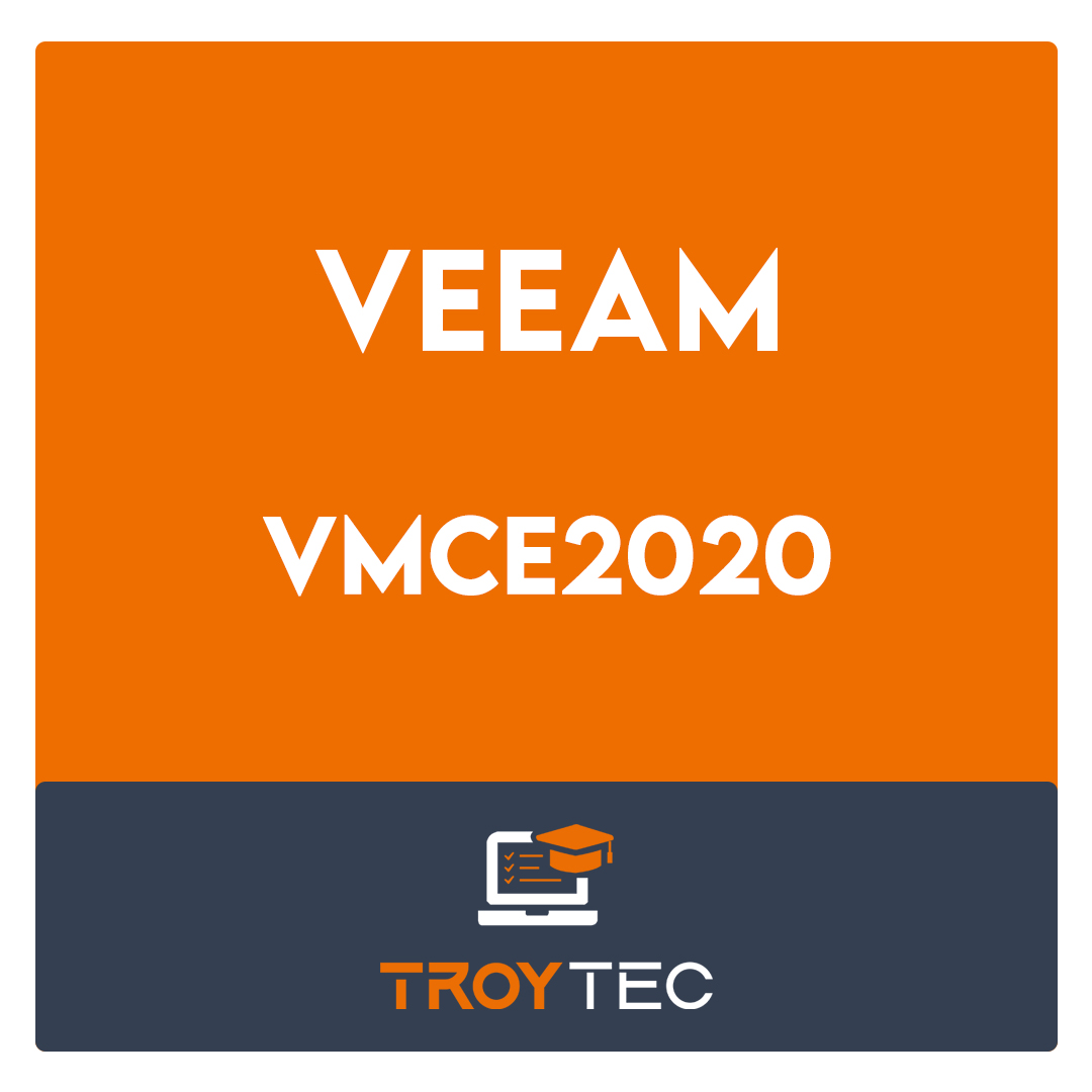 VMCE2020-Veeam Certified Engineer 2020 Exam