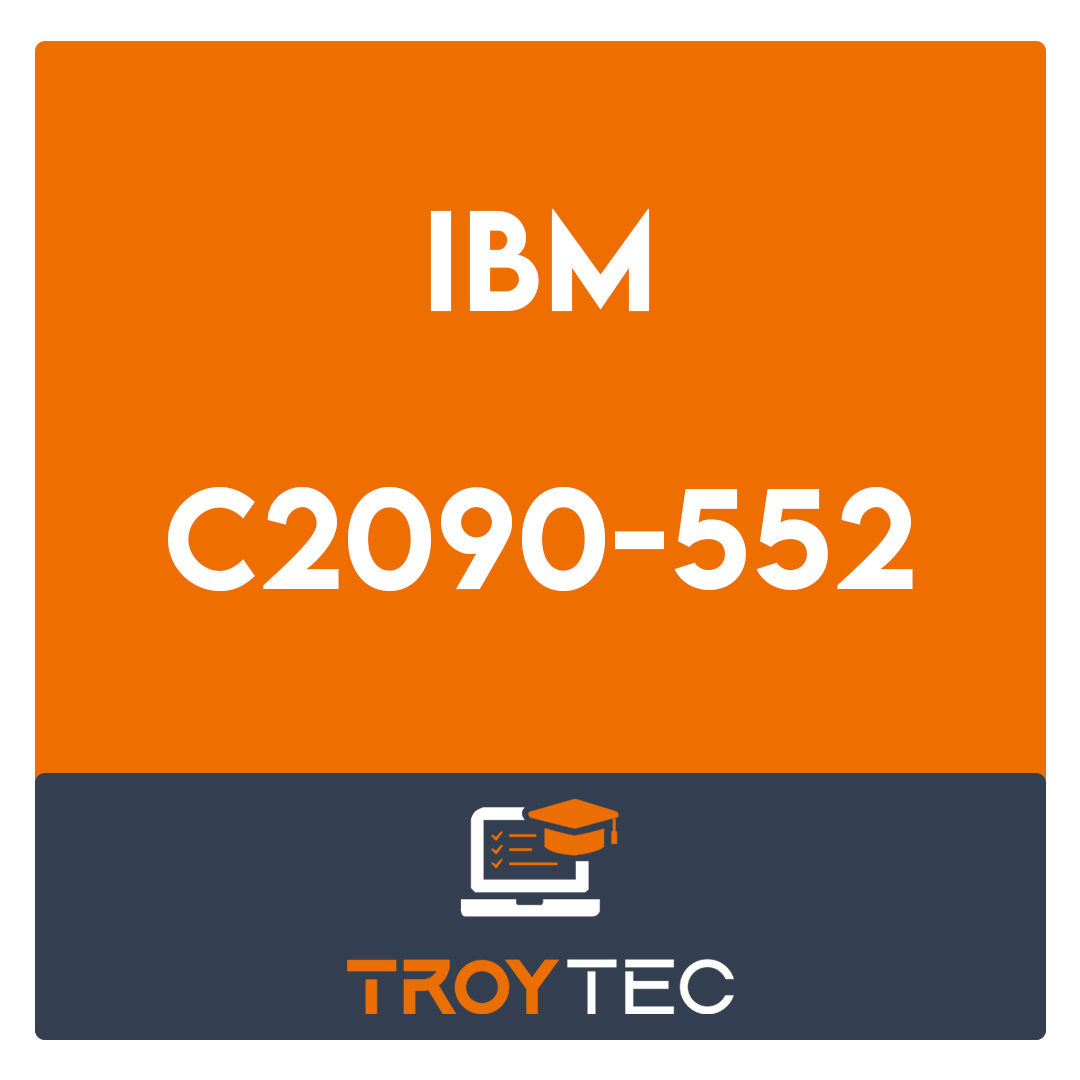 C2090-552-IBM InfoSphere Optim for Distributed Systems - V7.3.1 Exam