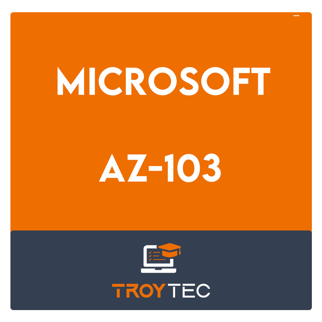 AZ-103-Microsoft Azure Administrator Exam