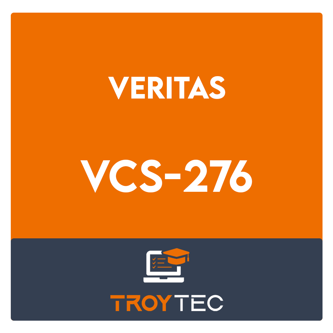 VCS-276-Administration of Veritas NetBackup 8.0 Exam