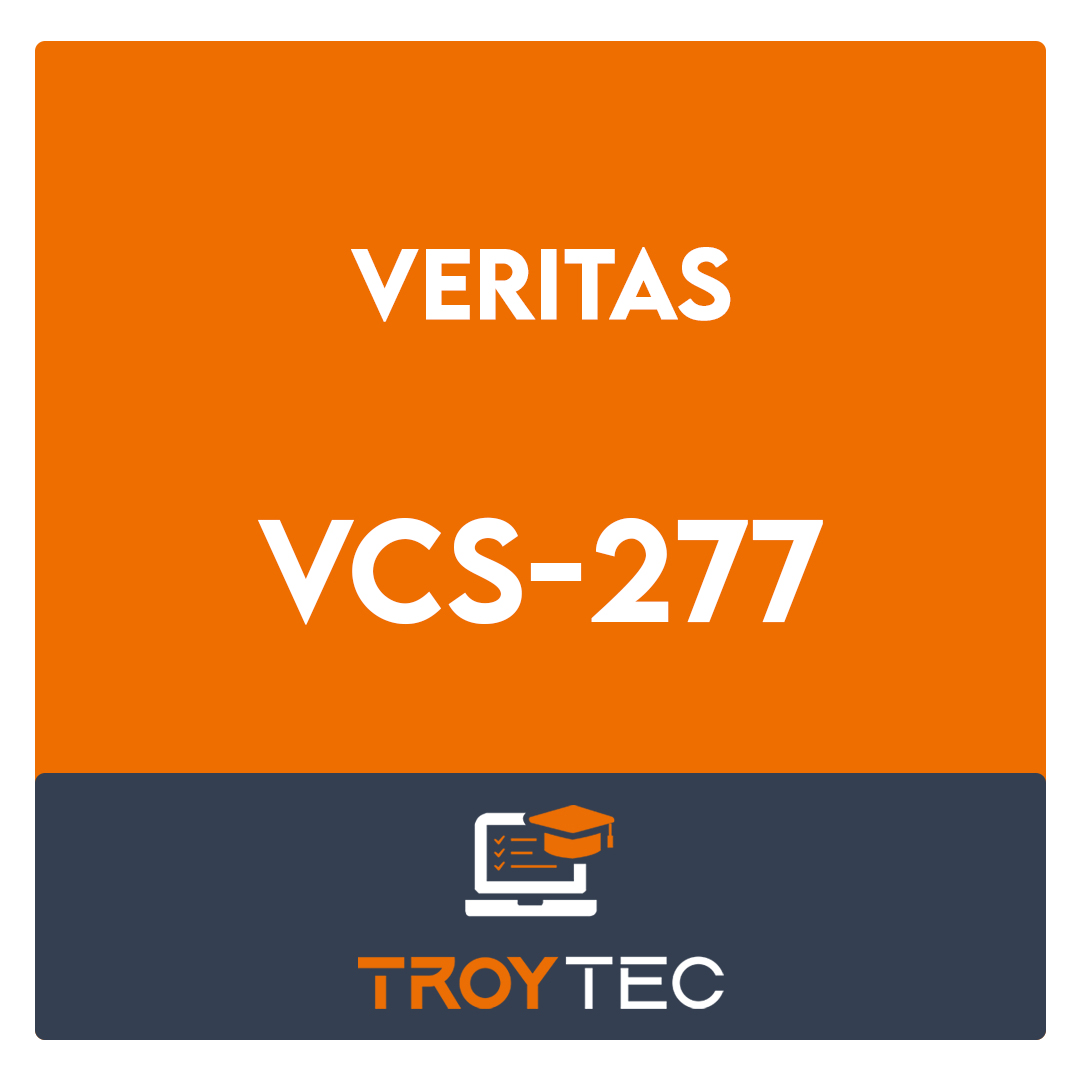 VCS-277-Administration of Veritas NetBackup 8.0 and Appliances 3.0 Exam