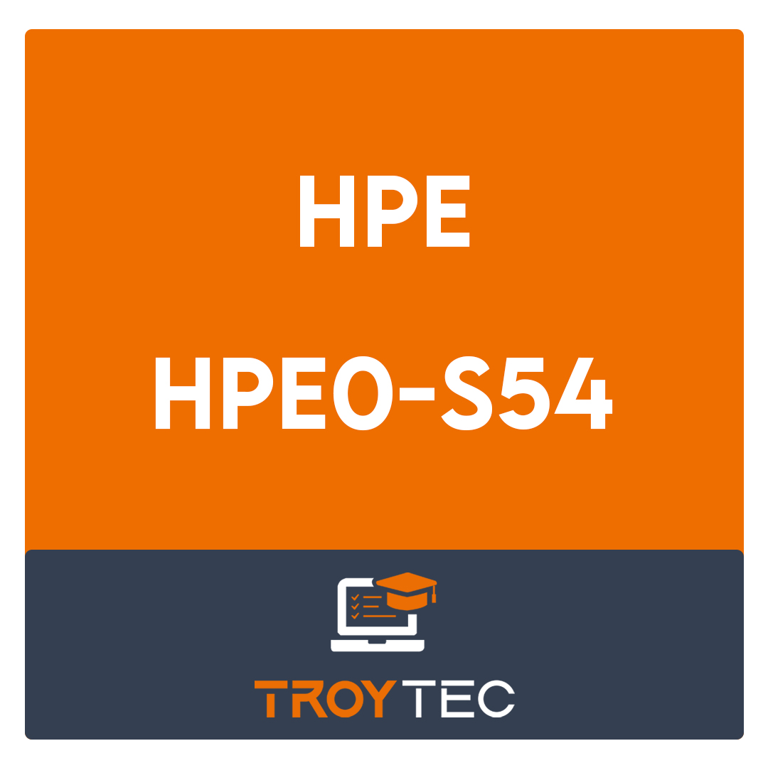 HPE0-S54-Designing HPE Server Solutions Exam