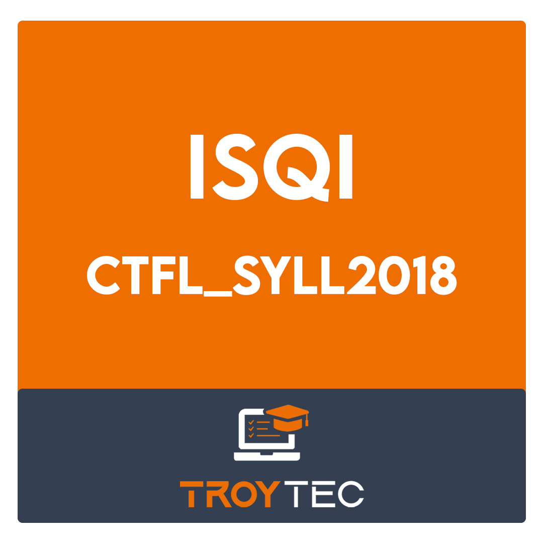 CTFL_Syll2018-ISTQB Certified Tester Foundation Level Exam