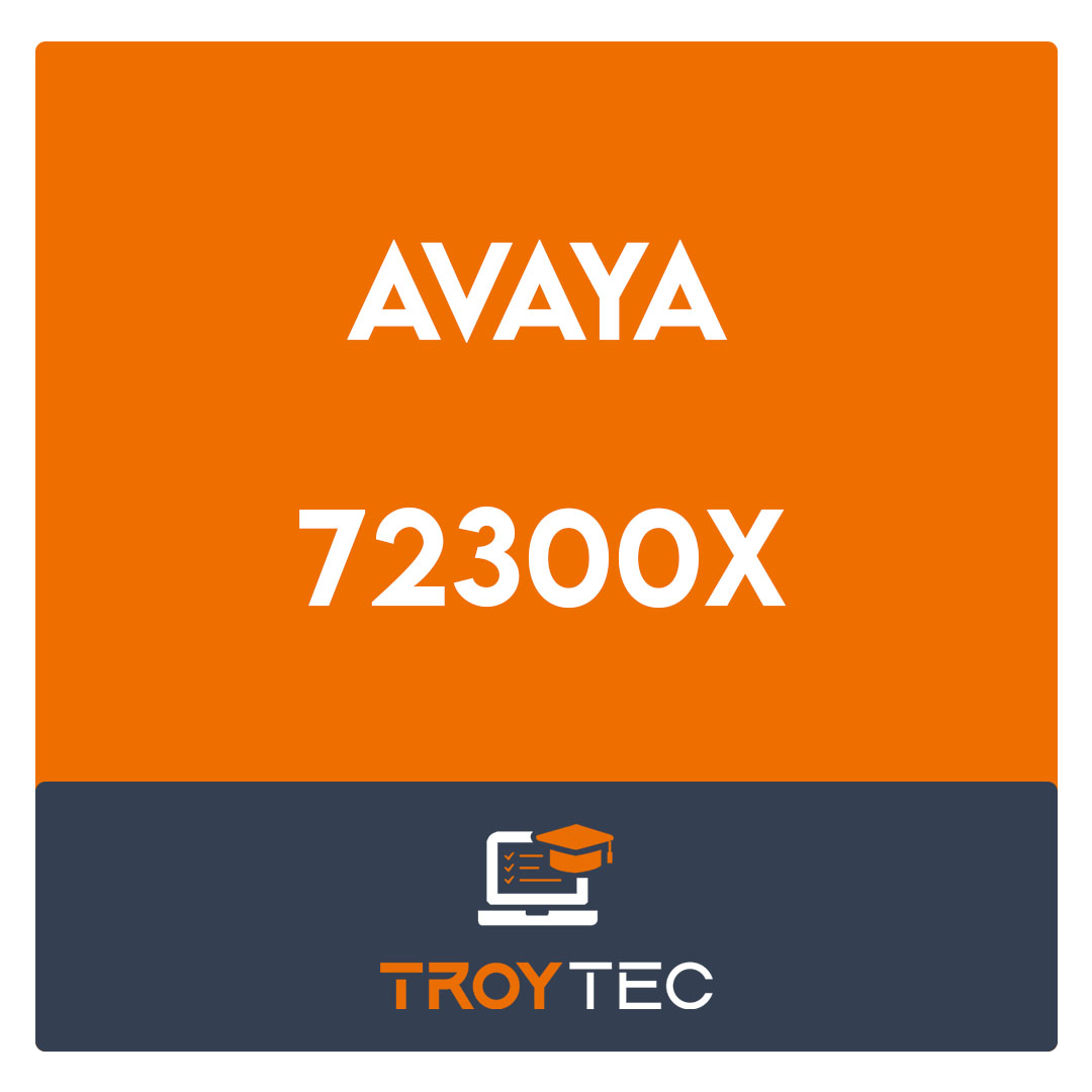 72300X-Avaya Aura® Communication Applications Support Exam