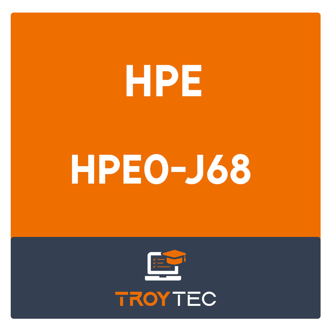 HPE0-J68-HPE Storage Solutions Exam