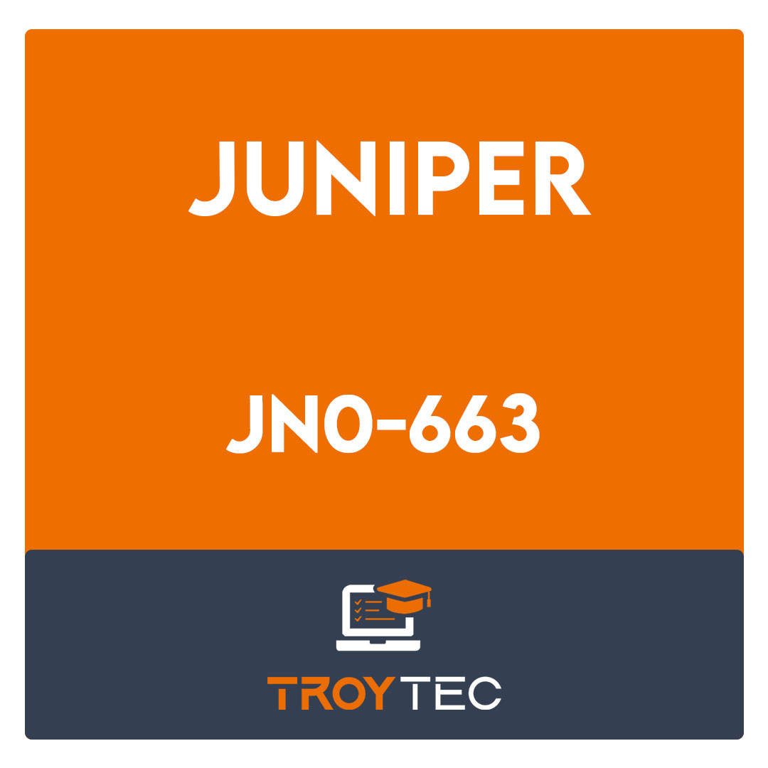JN0-663-Service Provider Routing and Switching, Professional (JNCIP-SP) Exam