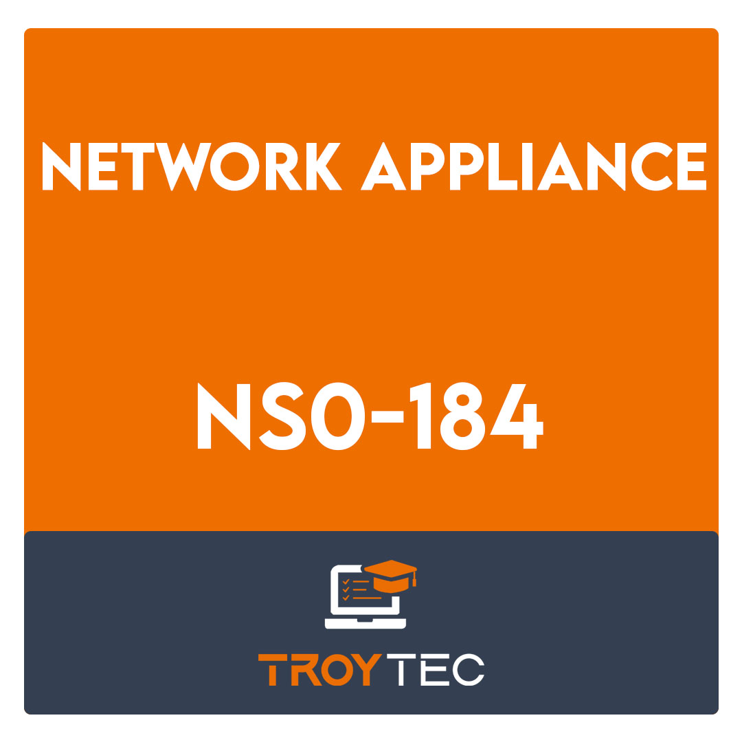 NS0-184-NetApp Certified Storage Installation Engineer, ONTAP Exam
