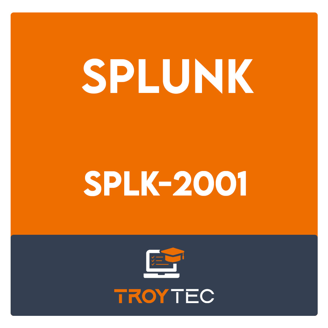 SPLK-2001-Splunk Certified Developer Exam