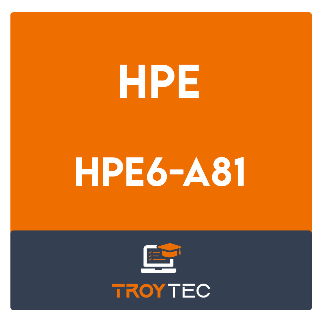 HPE6-A81-Aruba Certified ClearPass Expert Written Exam