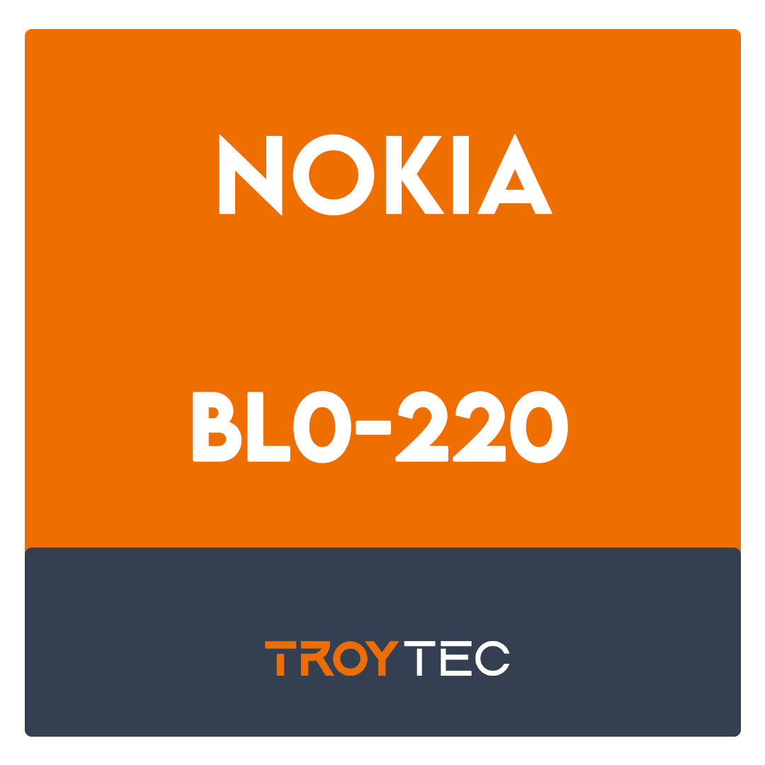 BL0-220-Nokia Bell Labs Distributed Cloud Networks Exam