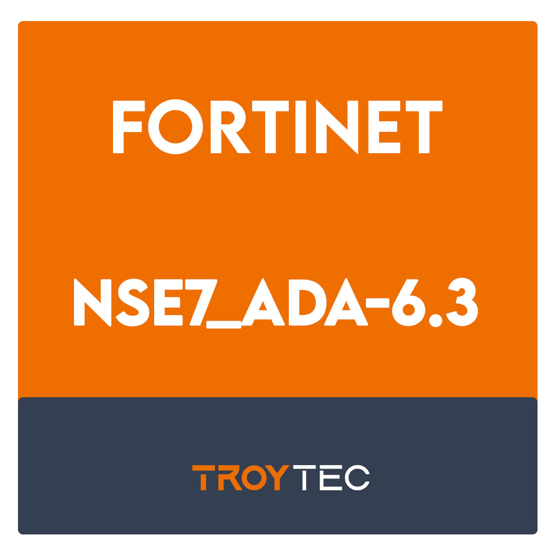NSE7_ADA-6.3-Fortinet NSE 7 - Advanced Analytics 6.3 Exam