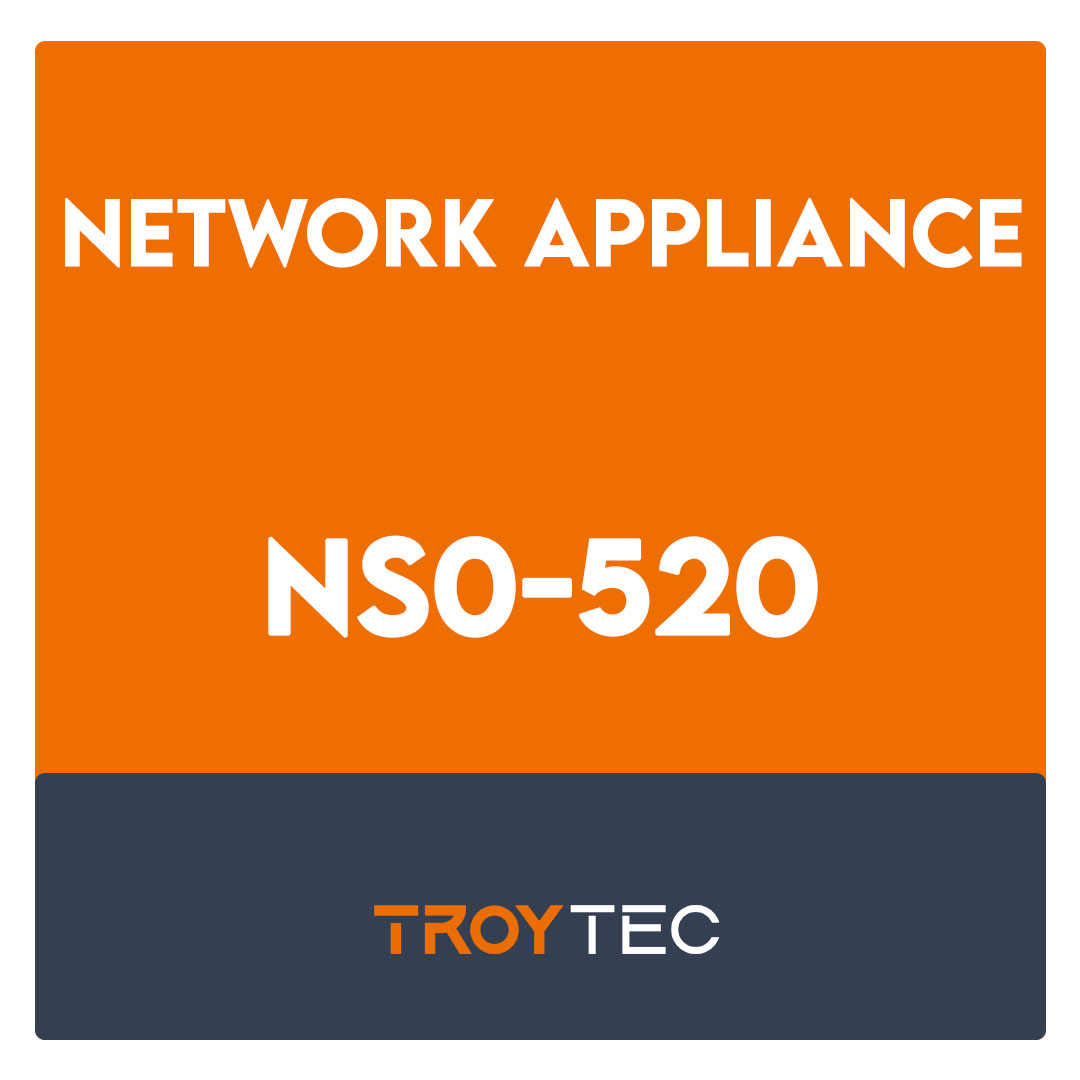 NS0-520-NetApp Certified Implementation Engineer - SAN ONTAP Exam