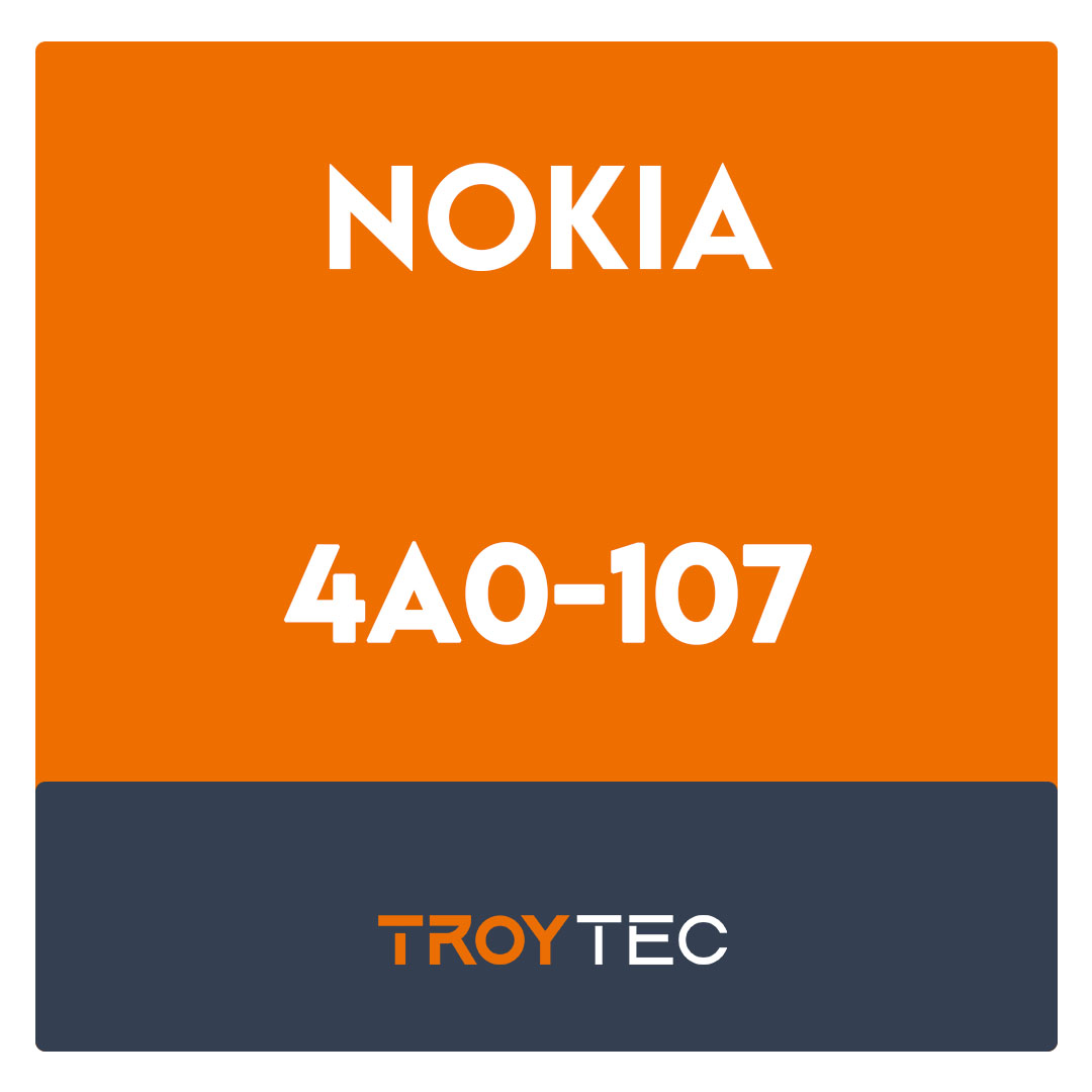 4A0-107-Nokia Quality of Service Exam