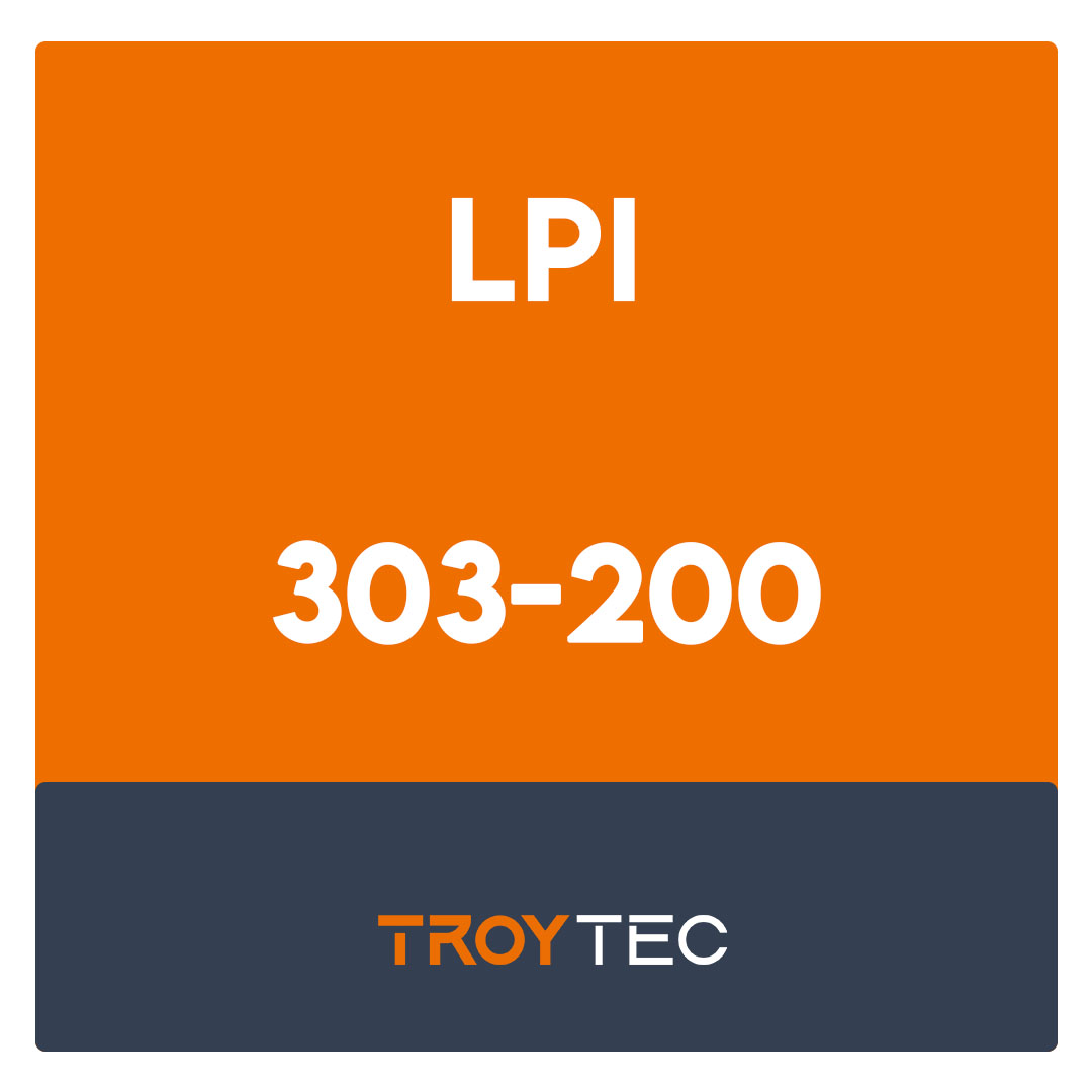303-200-LPIC-3 Exam 303: Security, version 2.0 Exam