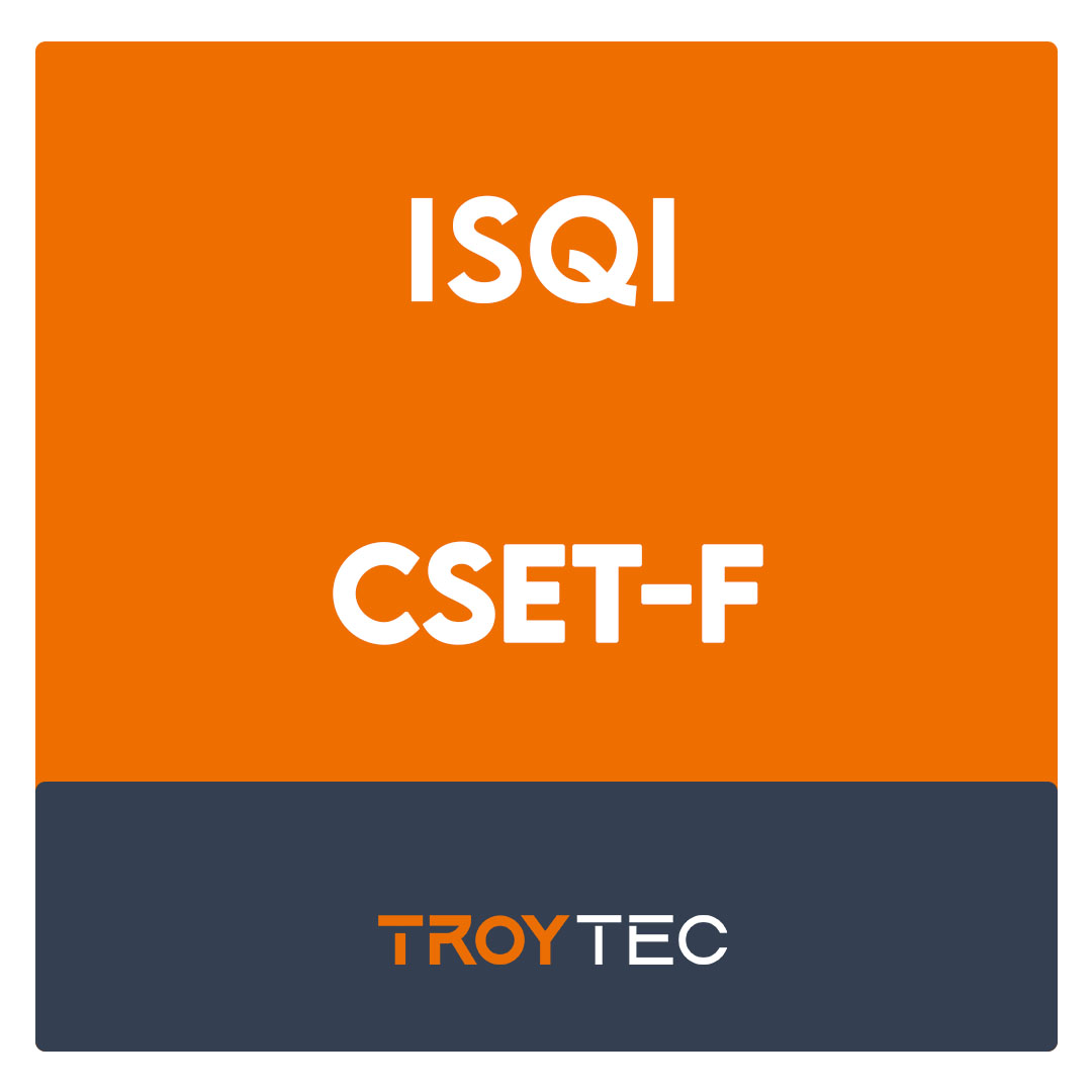 CSeT-F-A4Q Certified Selenium Tester Foundation Level Exam