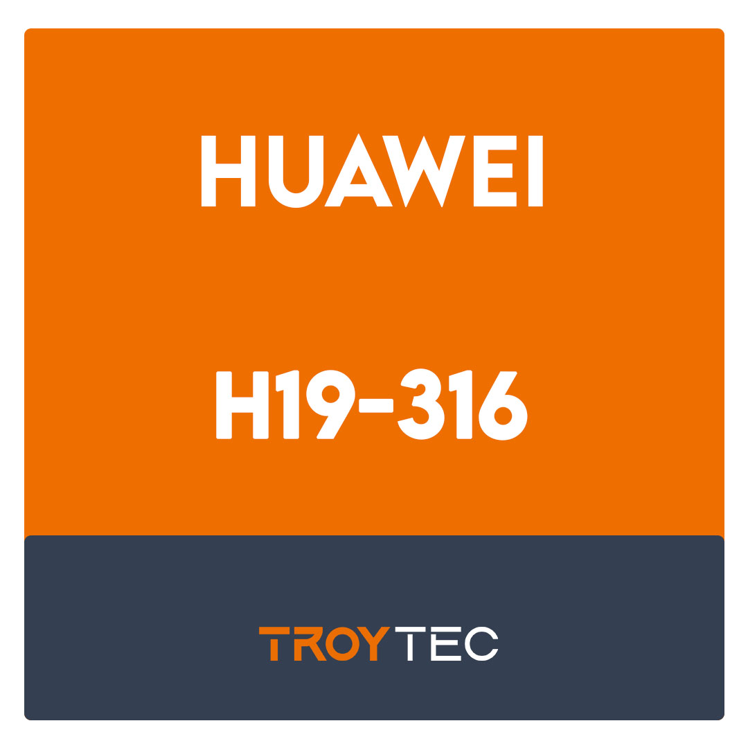 H19-316-Huawei Certified Pre - sales Associate-ECC Exam