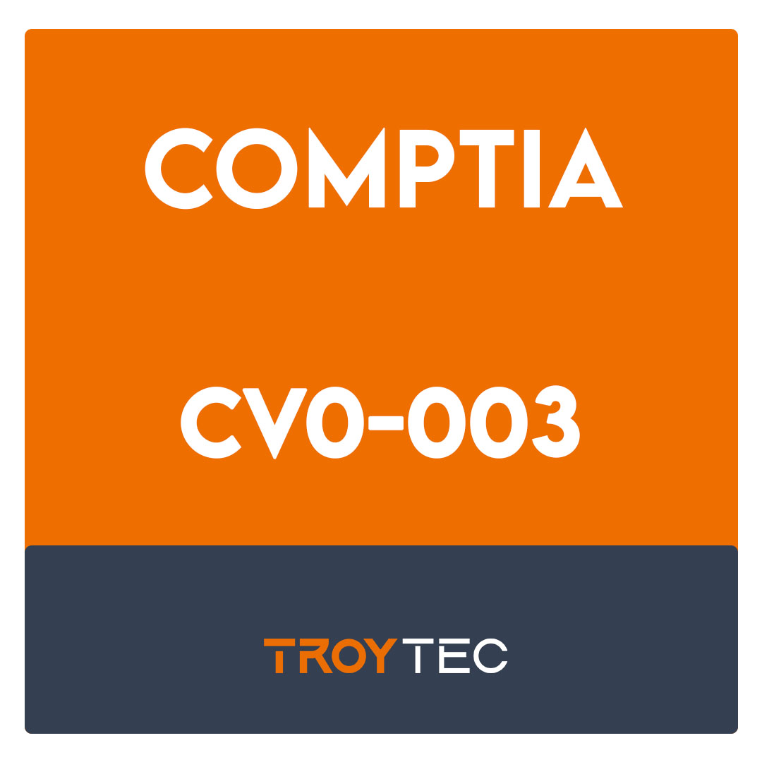 CV0-003-CompTIA Cloud+ Certification Exam