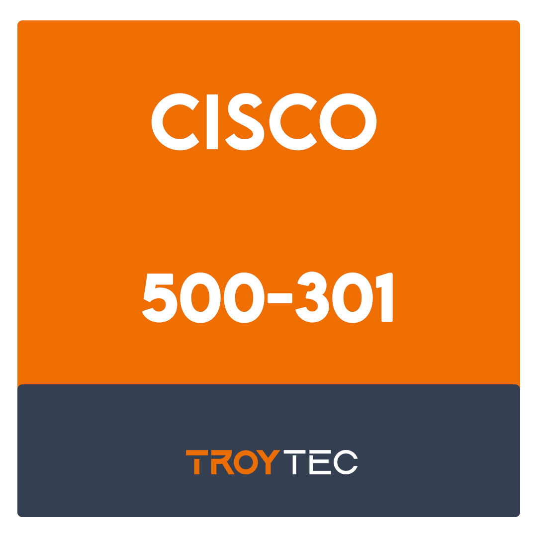 500-301-Cisco Cloud Collaboration Solutions Exam