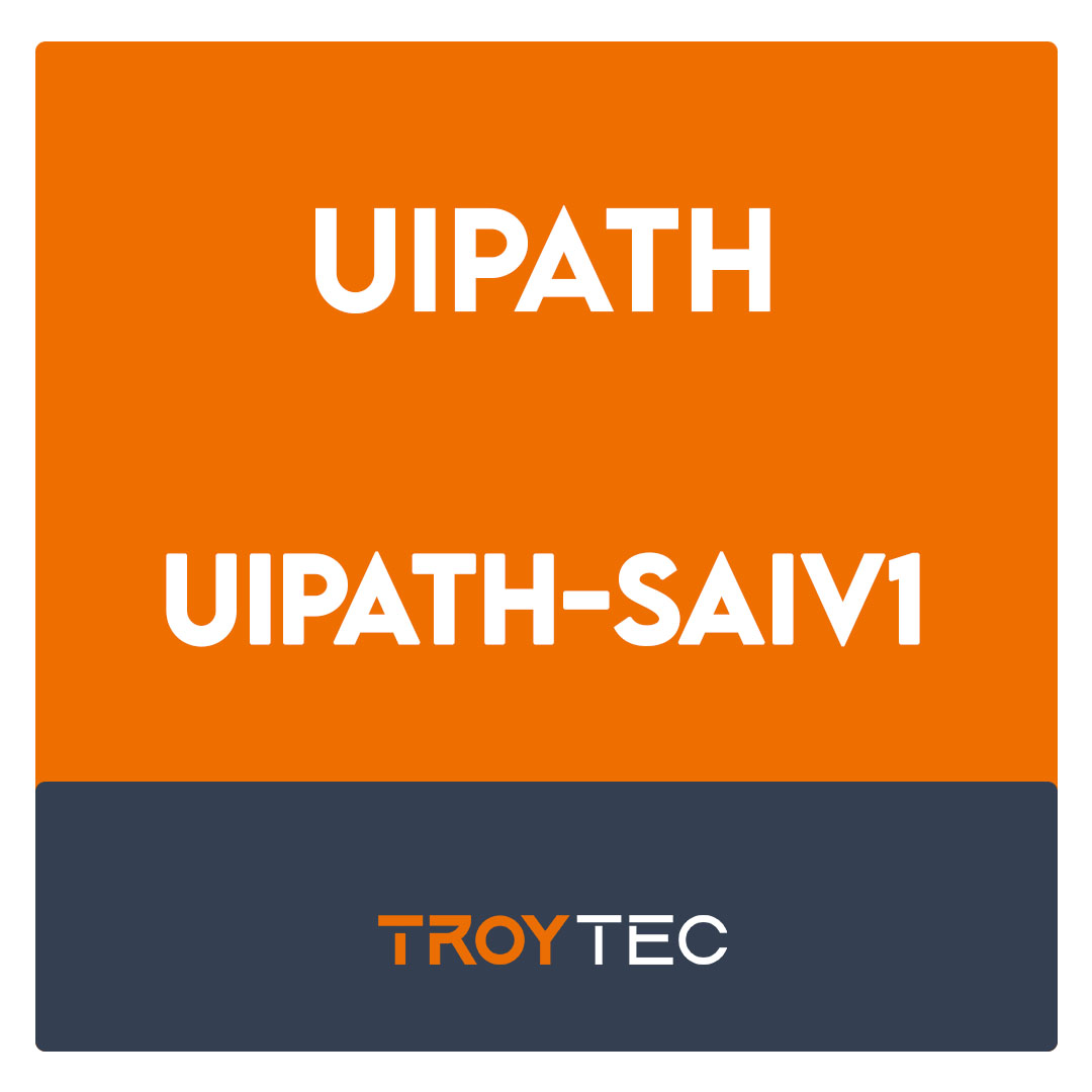 UiPath-SAIv1-UiPath Specialized AI Professional v1.0 Exam