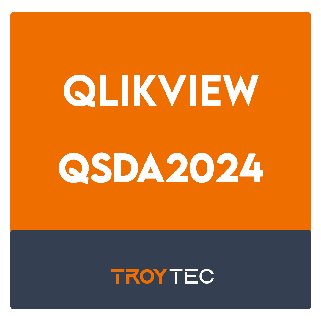 QSDA2024-Qlik Sense Data Architect Certification Exam - 2024