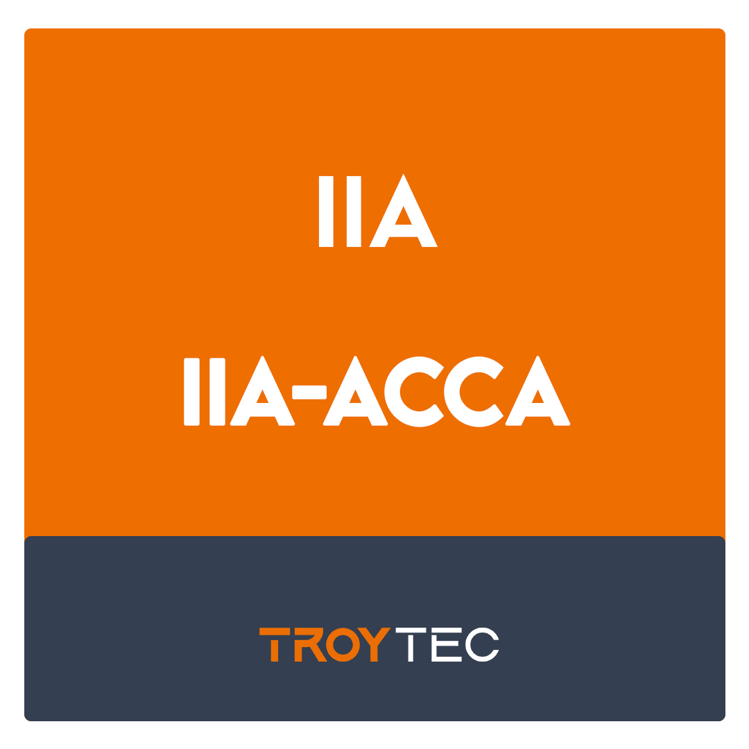 IIA-ACCA-ACCA CIA Challenge Exam